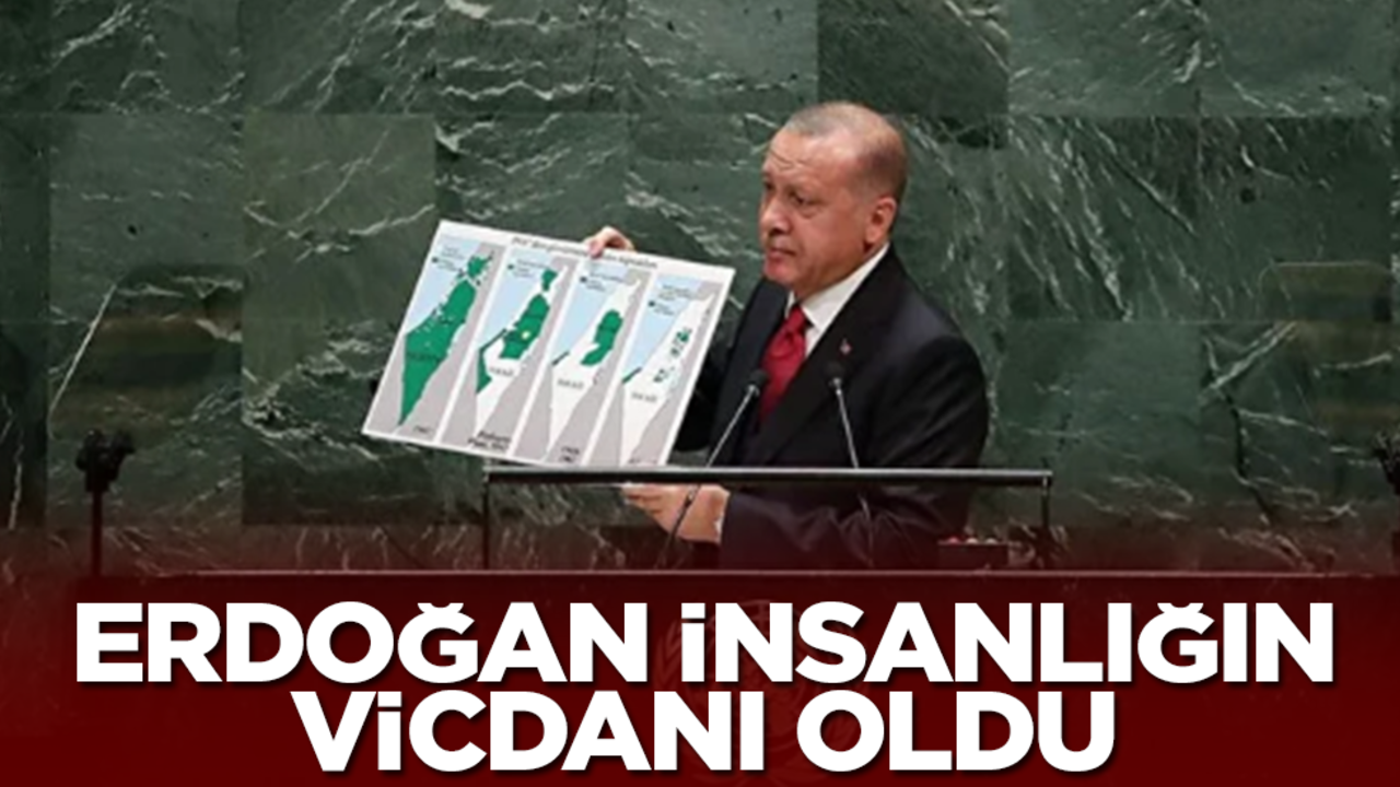 Erdoğan insanlığın vicdanı oldu