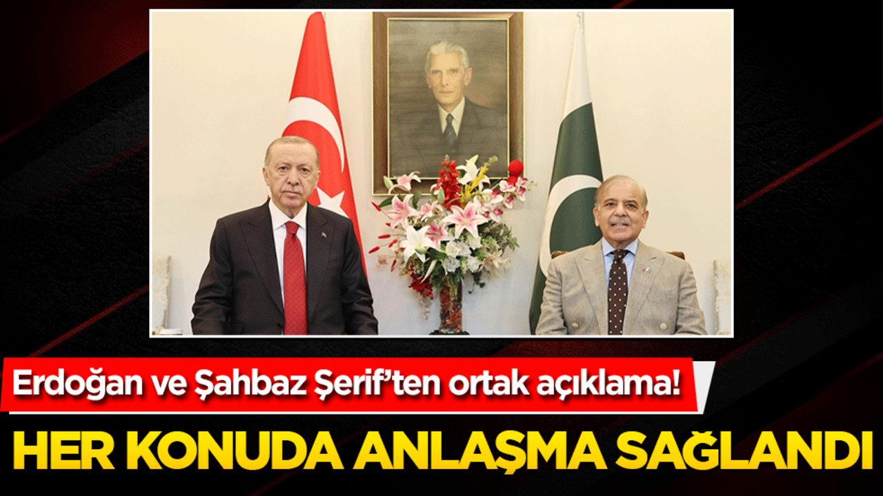 Erdoğan ve Pakistan arasında anlaşmalar tamamlandı