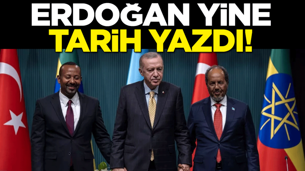 Erdoğan yine tarih yazdı! Ankara Anlaşması Arap basınında geniş yer buldu