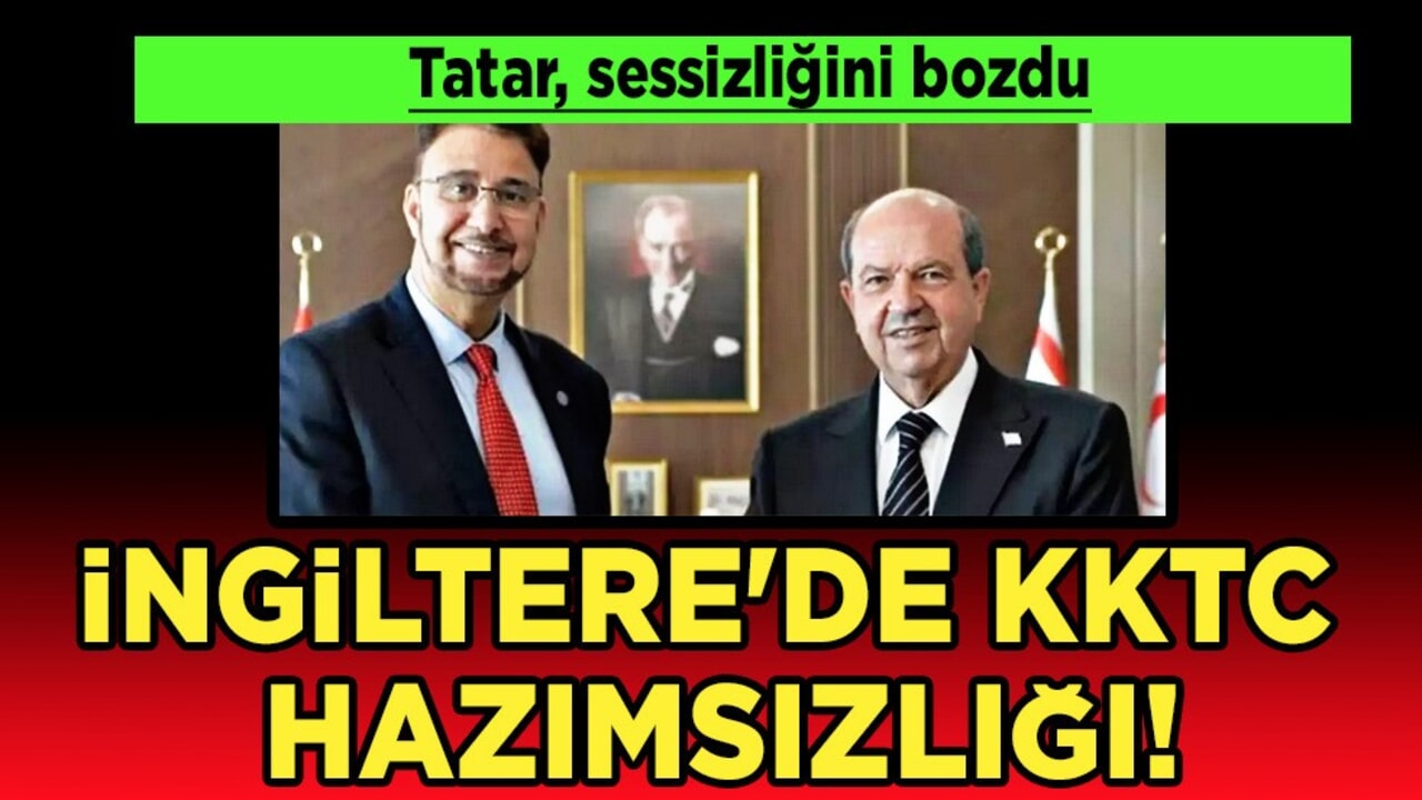 Ersin Tatar, sessizliğini bozdu! İngiliz elçisi Afzal Khan istifa etti: KKTC hazımsızlığı...