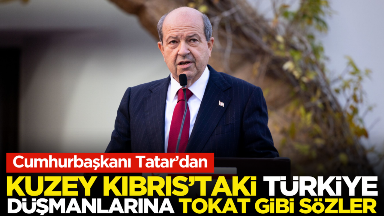 Ersin Tatar’dan Türkiye düşmanlarına tokat gibi sözler: KKTC’deki huzurun mimarı Türk ordusudur!