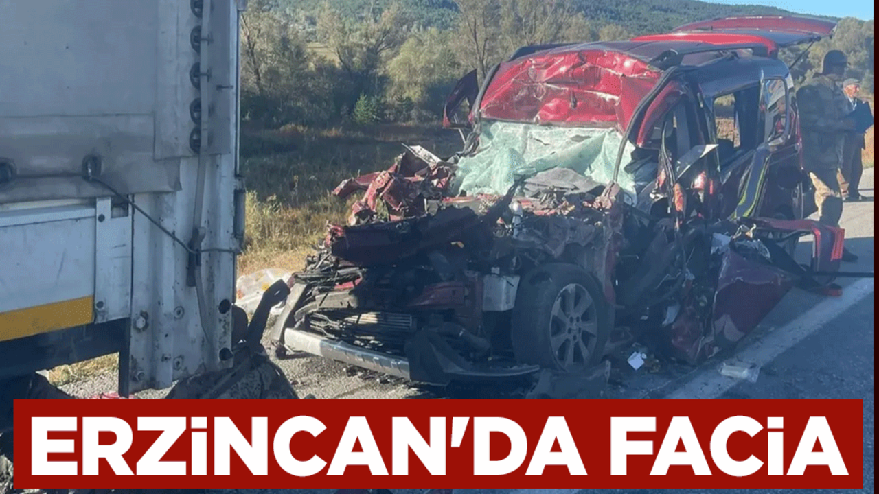 Erzincan'da facia: 3 ölü, 2 ağır yaralı