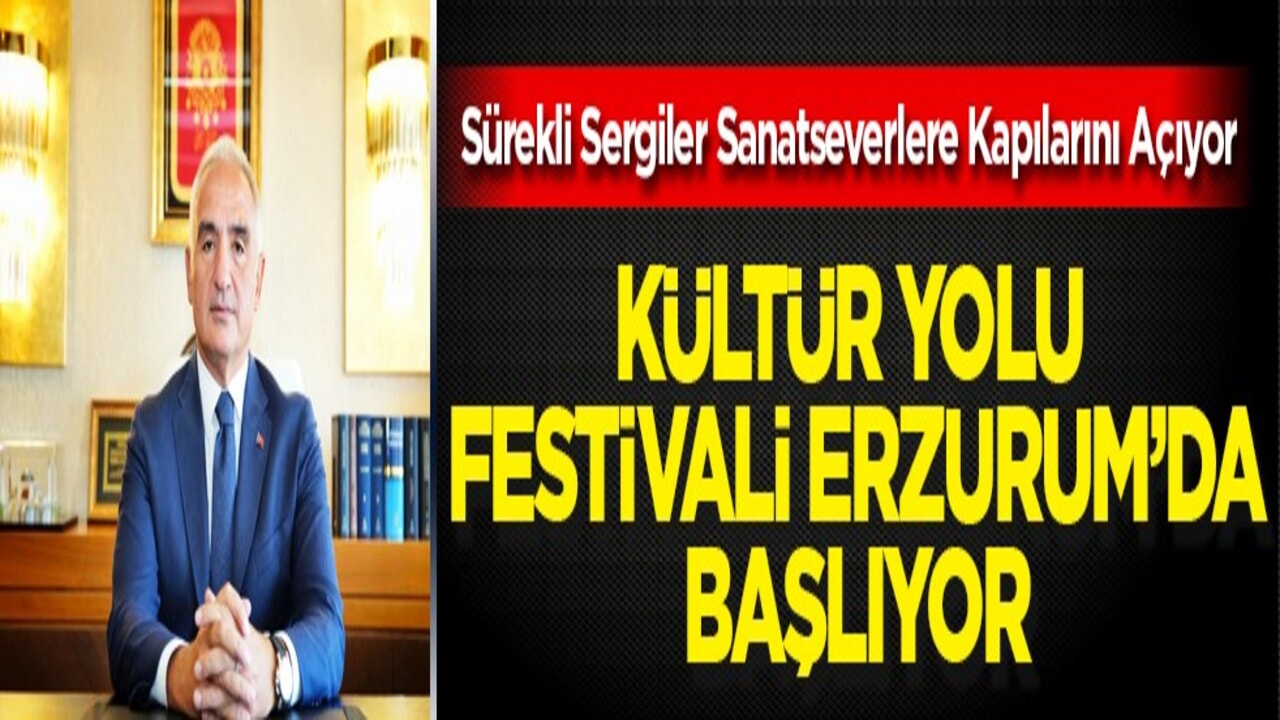 Erzurum’da 9 günlük Kültür Yolu Maratonu başlıyor