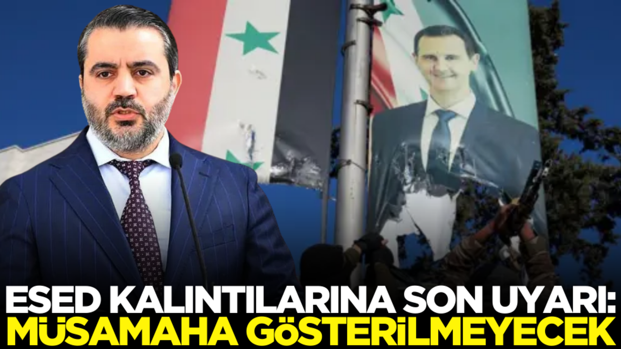 Esed kalıntılarına son uyarı: Müsamaha gösterilmeyecek