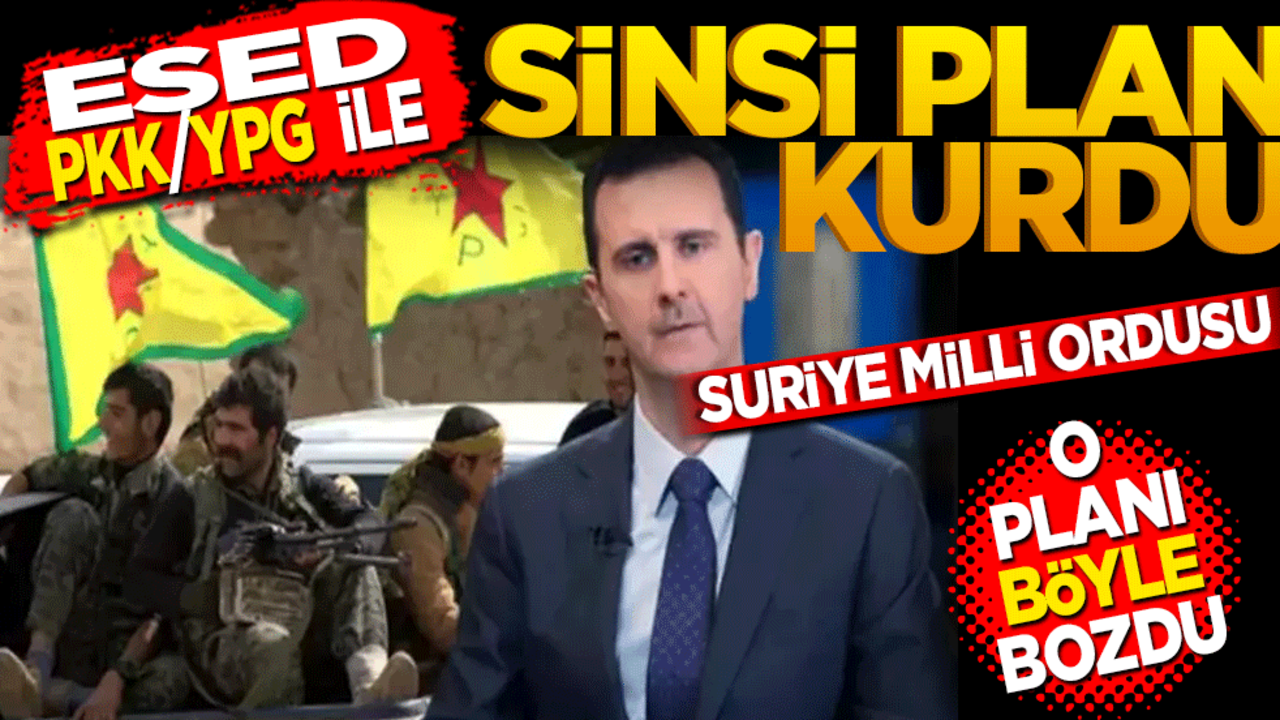  Esed PKK/YPG ile sinsi plan kurdu! Suriye Milli Ordusu o planı bozdu