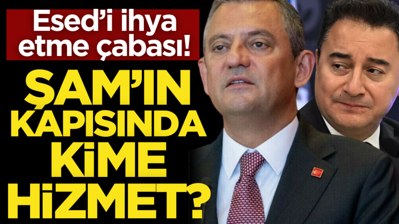 Esed’i ihya edecek çağrılar! Şam’ın kapısında kime hizmet?