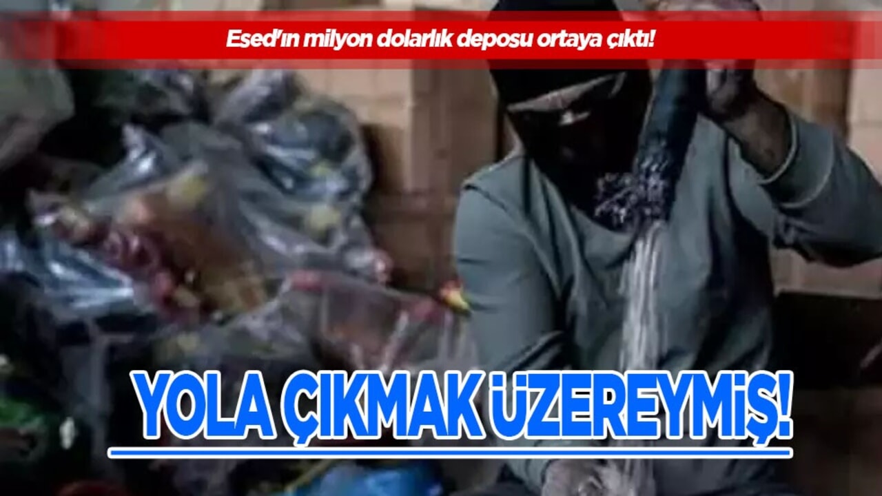 Esed'ın milyon dolarlık deposu: Yola çıkmak üzere olduğu ifade ediliyor! Suriye şokta!