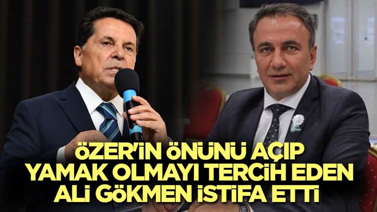 Esenyurt Belediyesi'nde neler oluyor? Özer'in önünü açıp yamak olmayı tercih eden Ali Gökmen istifa etti