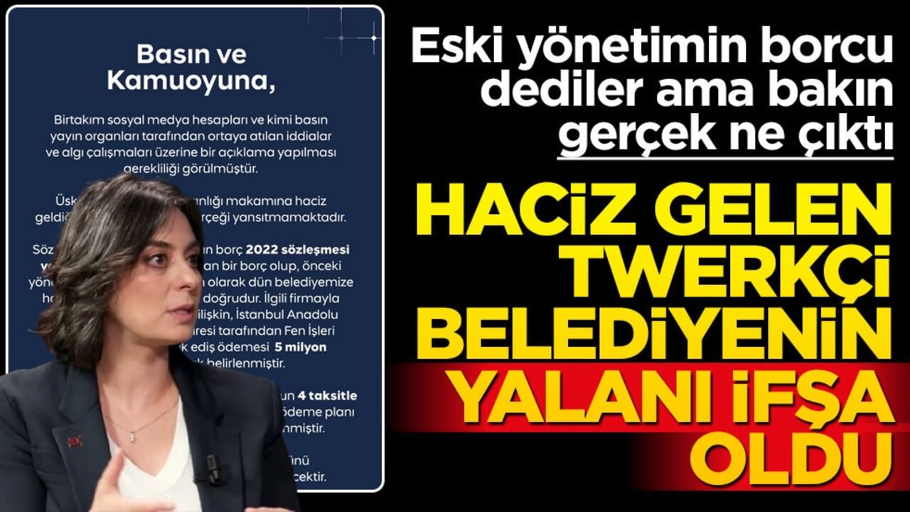 Eski yönetimin borcu dediler ama bakın gerçek ne çıktı! Haciz gelen twerkçi belediyenin yalanı ifşa oldu