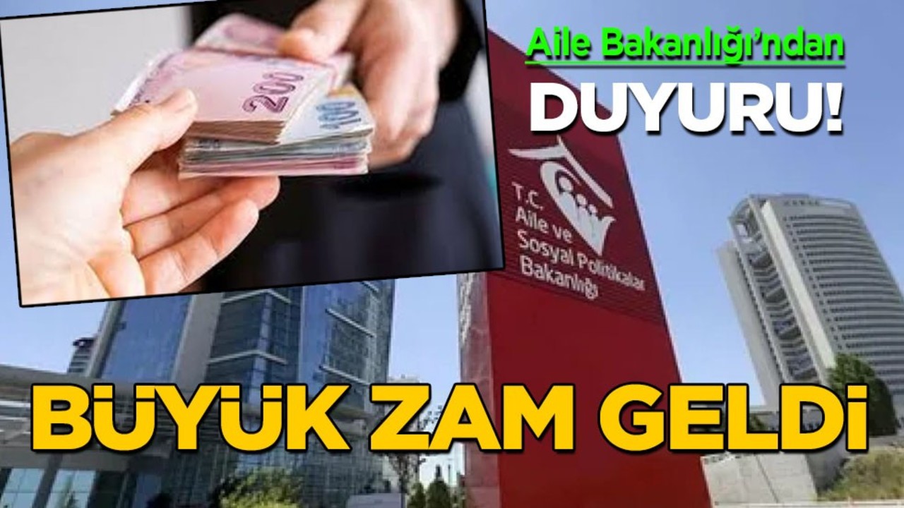 Evde bakım yardımına büyük zam! Türkiye kararı... Aile ve Sosyal Hizmetler paylaşım yaptı