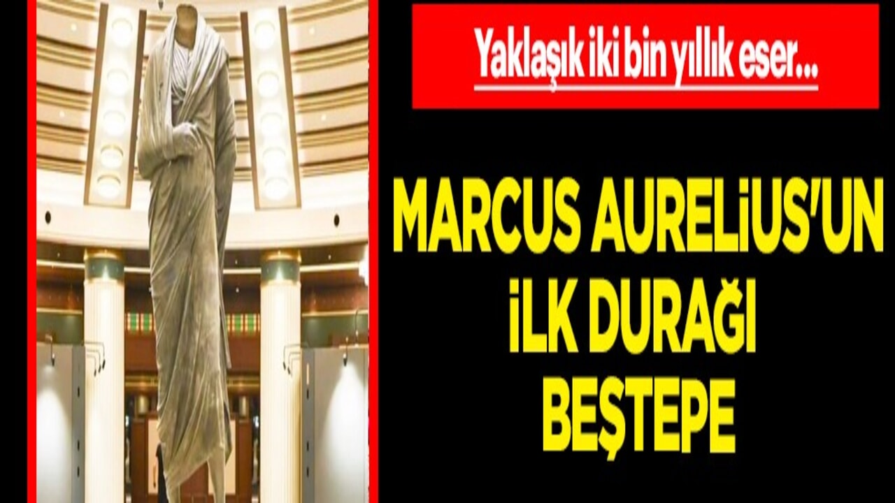 Evine dönen Marcus Heykeli ilk kez milletin evinde görücüye çıkıyor