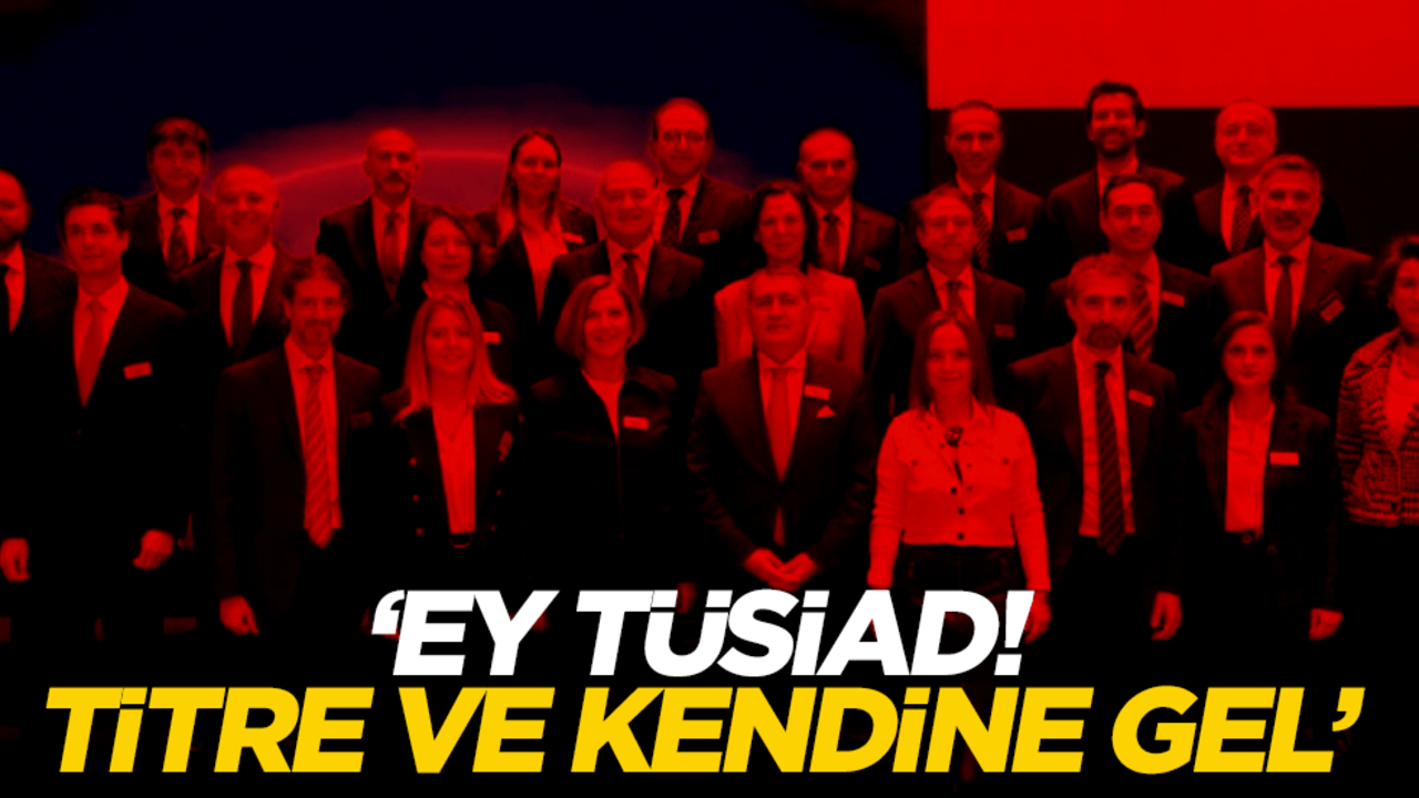 "Ey TÜSİAD titre ve kendine gel"