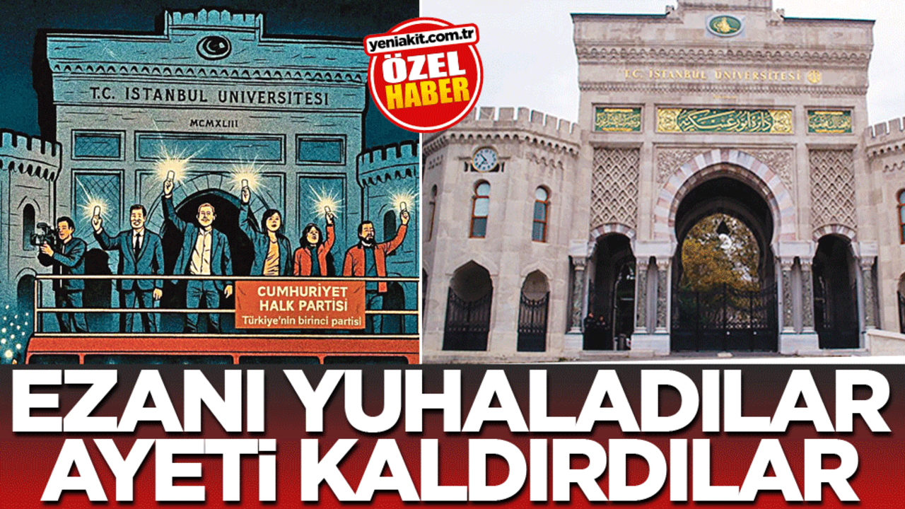 Ezanı yuhaladılar ayeti kaldırdılar