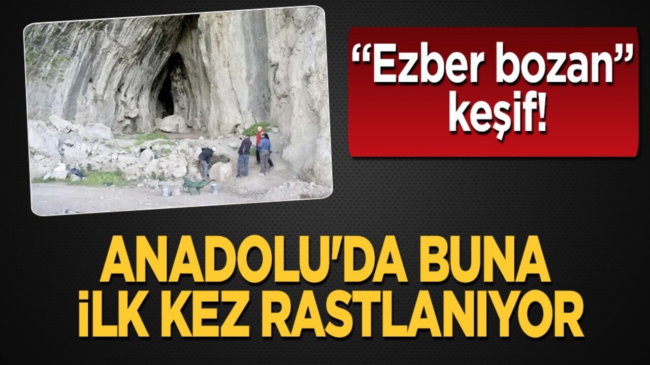 Ezber bozan tarihi keşif: Anadolu'da bu kez ilk kez rastlanıyor dikkat çekildi! Muazzam keşif! 