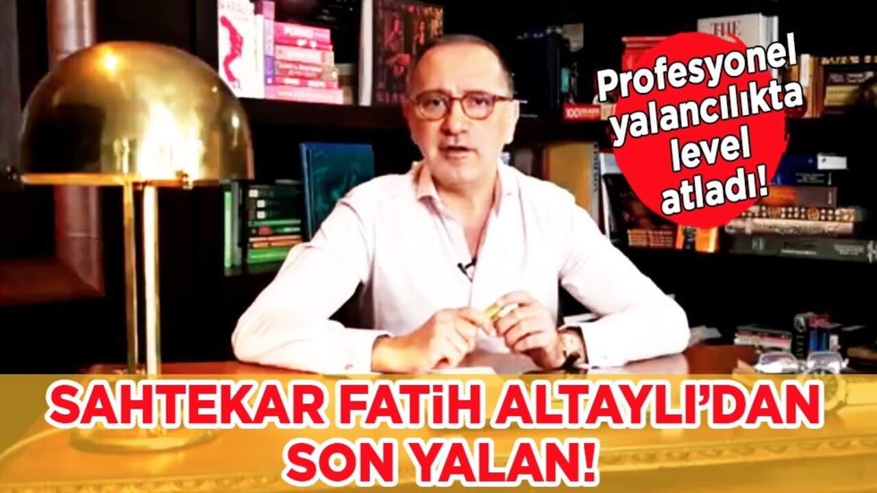 Fatih Altaylı’dan son yalan: Yine Kızılay, yine İstanbul, yine yolsuzluk... Kızılay çadır sattı