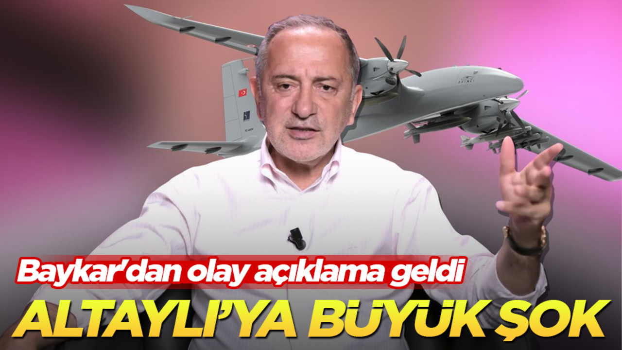 Fatih Altaylı'ya büyük şok! Baykar'dan olay açıklama geldi
