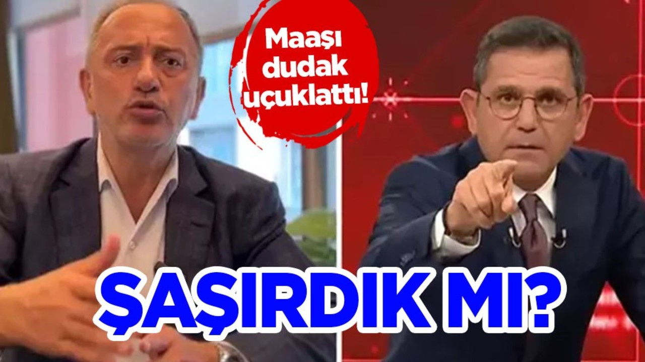 Fatih Portakal’ın maaşı dudak uçuklattı: 14 milyoncukmuş! Fatih Altaylı maaşını açıkladı!