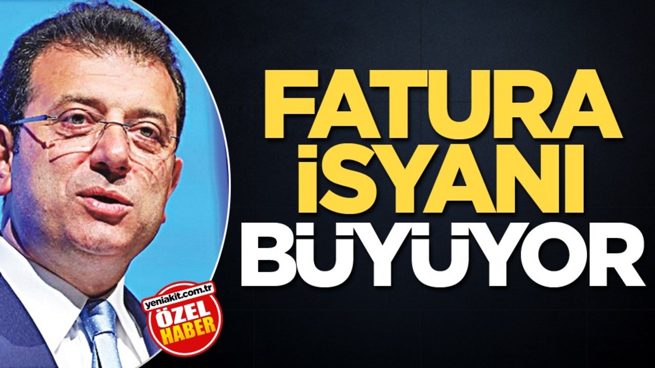 Fatura isyanı büyüyor