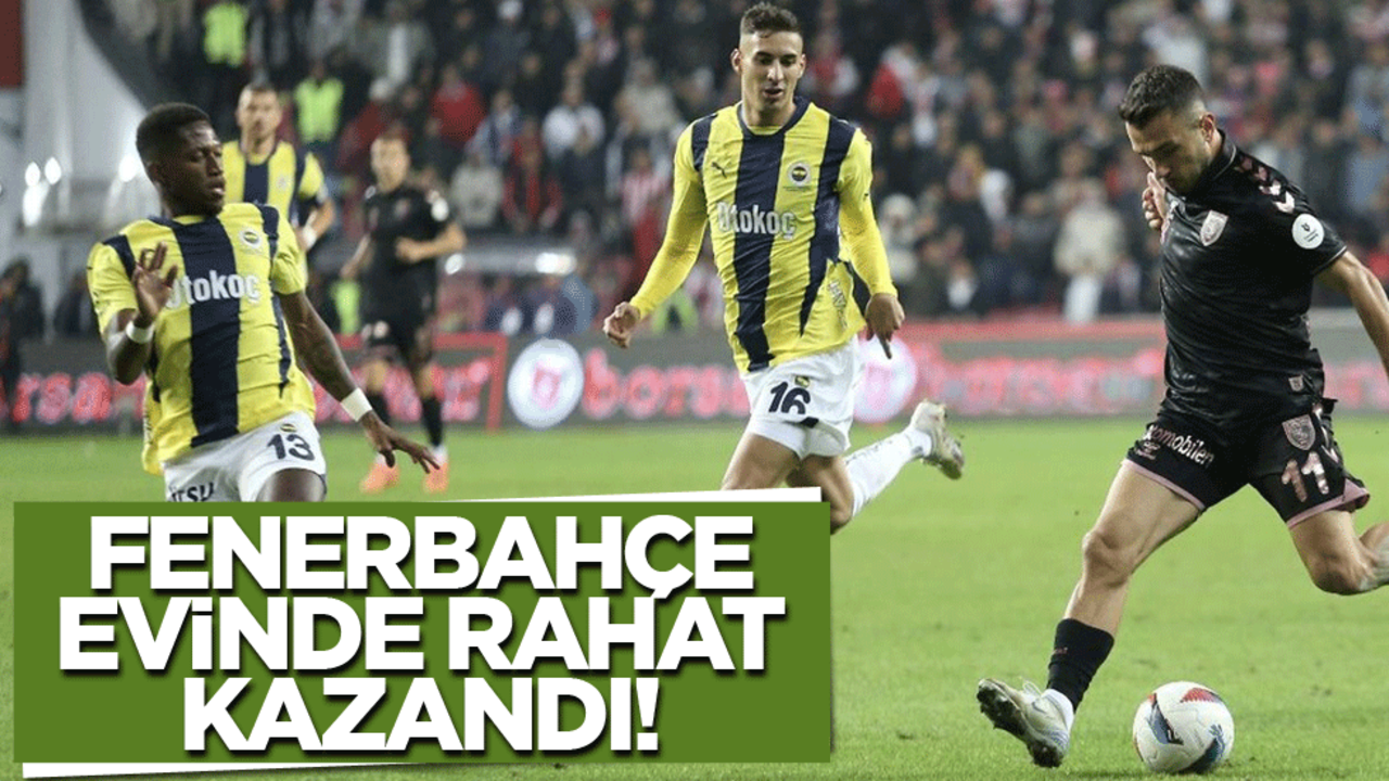 Fenerbahçe - Bodrum FK CANLI ANLATIM