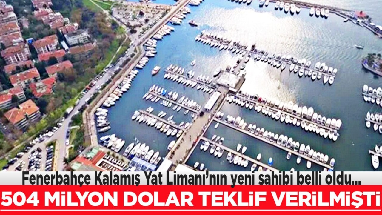 Fenerbahçe Kalamış Yat Limanı Koç Holding'in oldu! Resmen imzalar atıldı! 40 yıllık