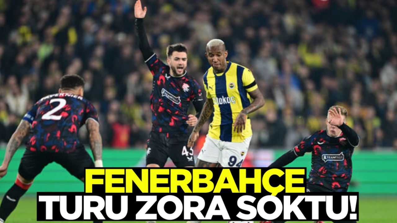 Fenerbahçe turu zora soktu