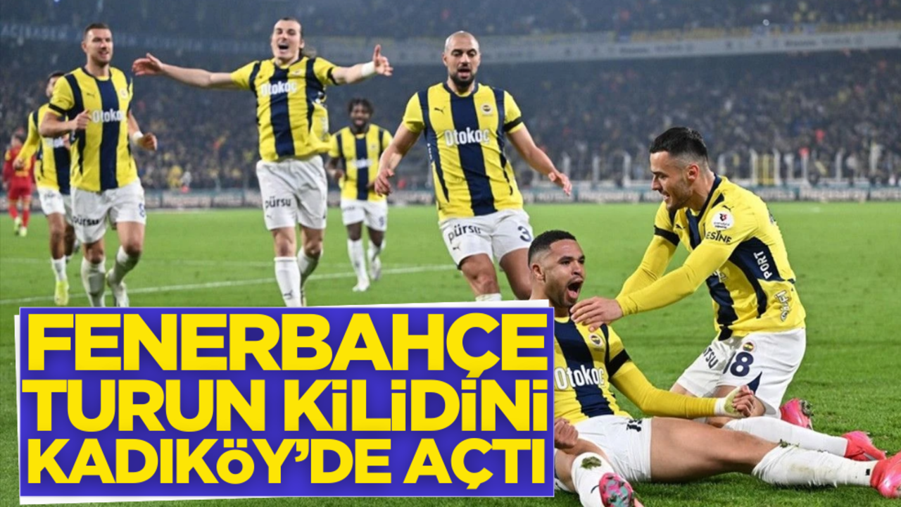 Fenerbahçe, turun kilidini Kadıköy’de açtı