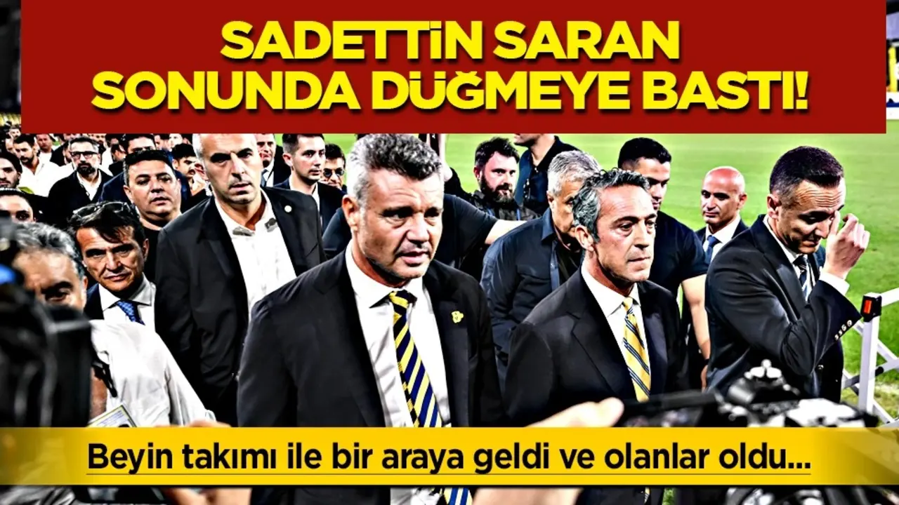 Fenerbahçe'de 'beyin takımı' bir araya geldi! Takımda sıcak saatler…