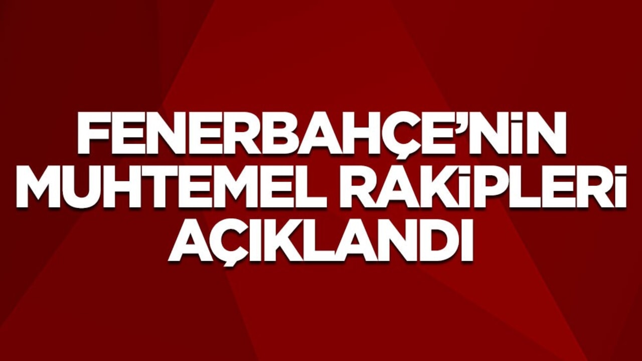 Fenerbahçe’nin Şampiyonlar Ligi play-off turundaki muhtemel rakipleri açıklandı