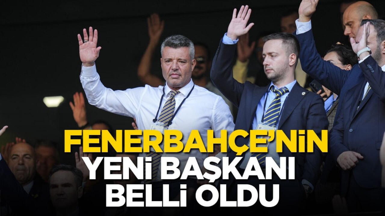 Fenerbahçe’nin yeni başkanı belli oldu