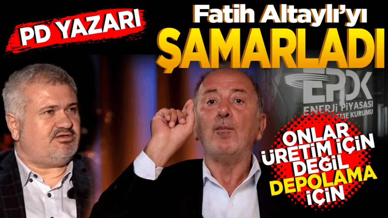 Feramuz Erdin, Fatih Altaylı’yı şamarladı! Onlar üretim için değil depolama için