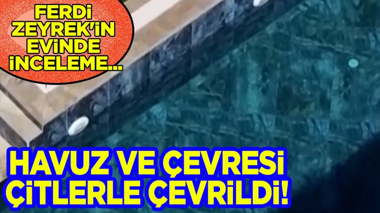 Ferdi Zeyrek'in hayatını kaybetti! İlgili hukuki süreç: Havuz ve çevresi çitlerle çevrildi!