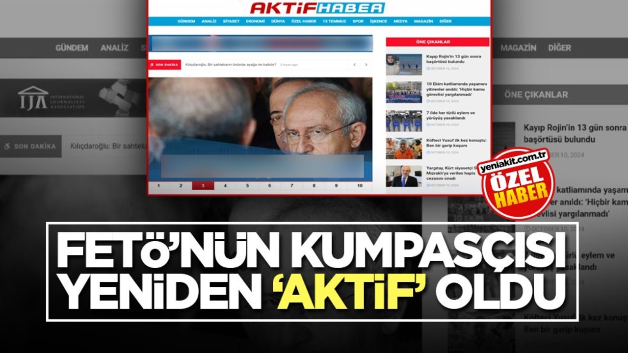 FETÖ’nün kumpasçısı yeniden ‘aktif’ oldu