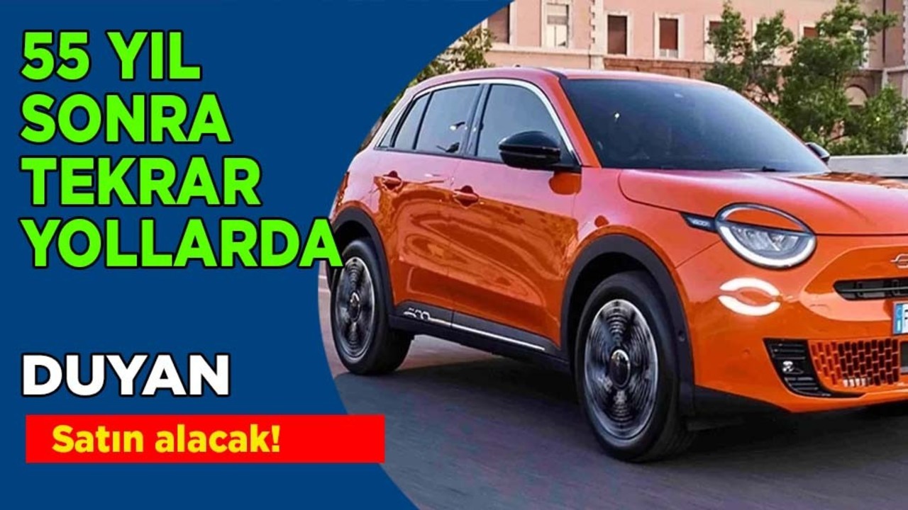 Fiat 600, İtalyan model 55 yıl sonra tekrar yollarda, ger döndü! Türkiye kararı: 1 adet değil 2'şer sipariş alıyor