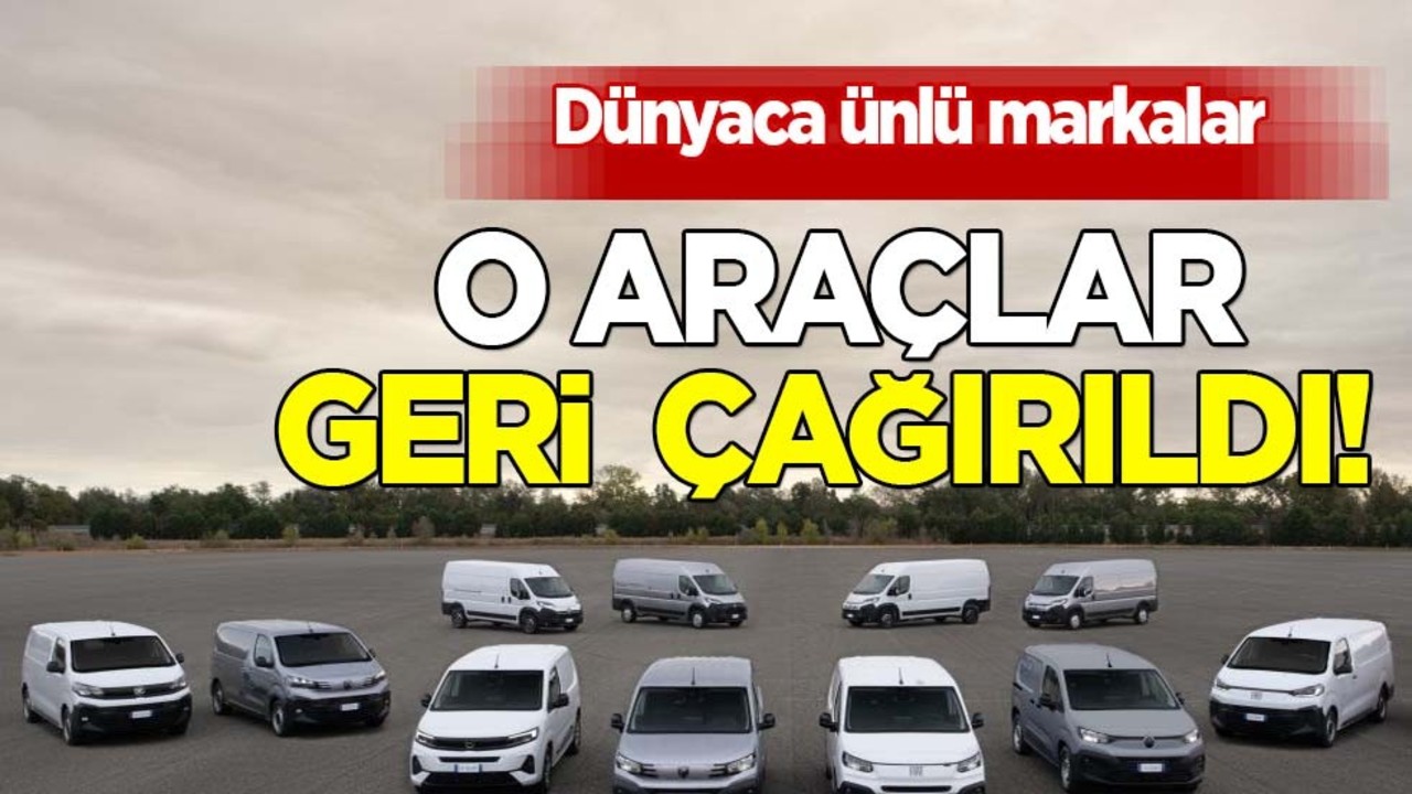 FIAT, Opel, Peugeot: Bu hatalı görülen araçlar geri gelin! Dünya gündemine bomba gibi düştü! Duyan şaştı kaldı