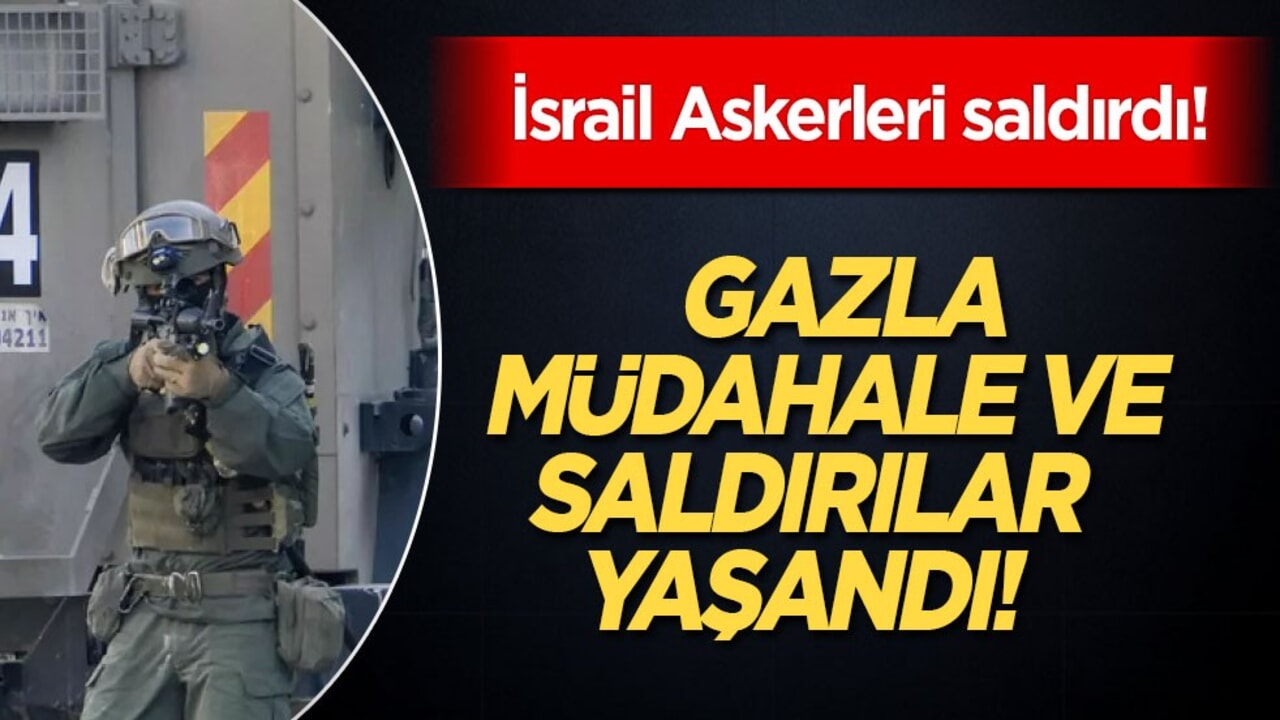 Soykırımcı İsrail Filistin'e saldırı düzenledi: İsrail askerlerinden Batı Şeria'ya baskın!