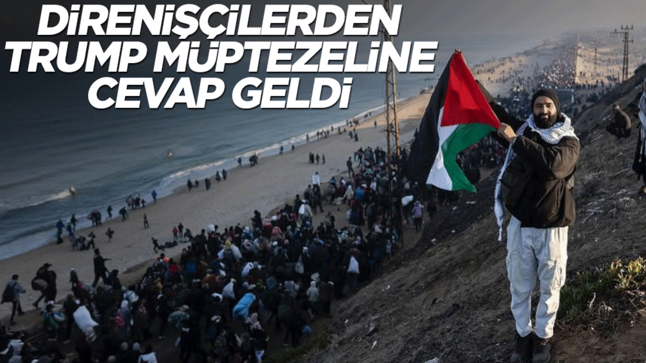 Filistin'in gerçek sahiplerinden Trump müptezeline cevap