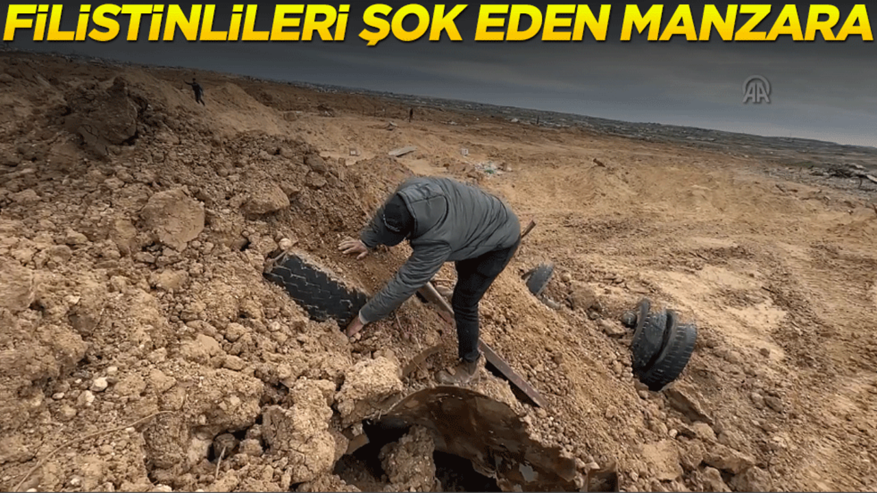 Filistinlileri şok eden manzara