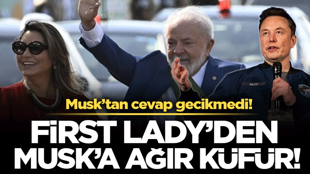First Lady'den Musk'a ağır küfür! Musk'tan cevap gecikmedi!