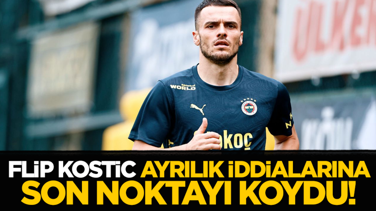 Flip Kostic ayrılık iddialarına son noktayı koydu!
