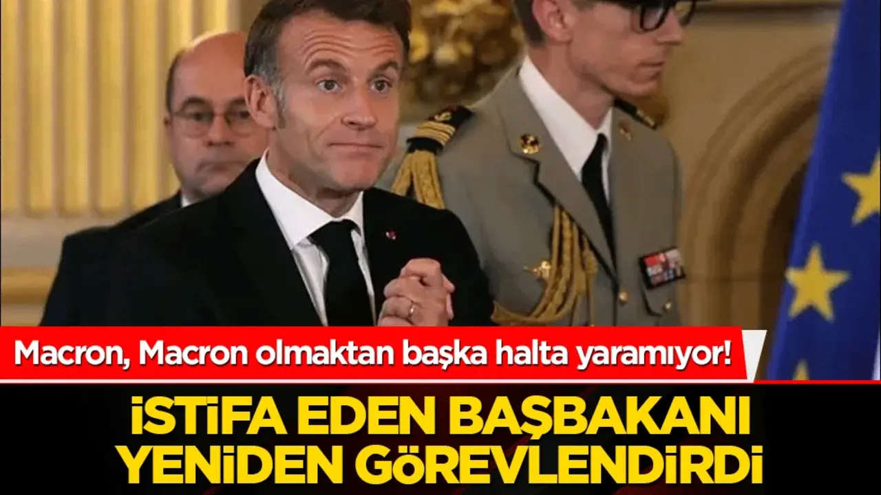 Fransa’da flaş gelişme! Macron, Lecornu’yu yeniden başbakan olarak atadı