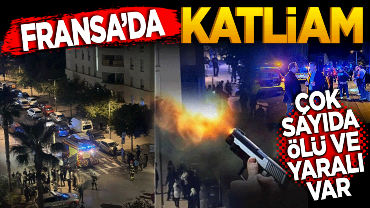 Fransa'da katliam! Çok sayıda ölü ve yaralı var