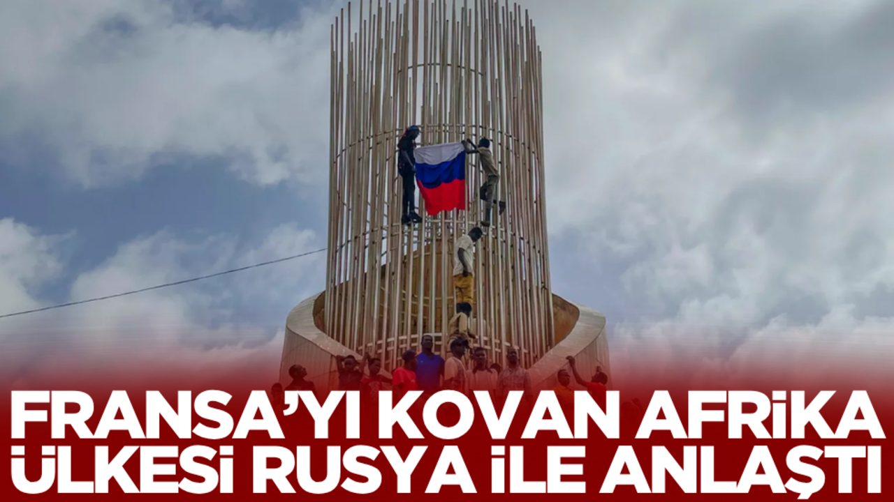 Fransa’yı kovan Afrika ülkesi Rusya ile anlaştı