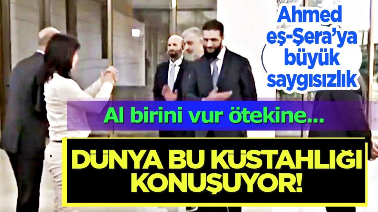 Fransız ve Alman bakanlar Şam'da: Suriye’nin lideri Ahmed eş-Şera'nın elini sıkmadı!