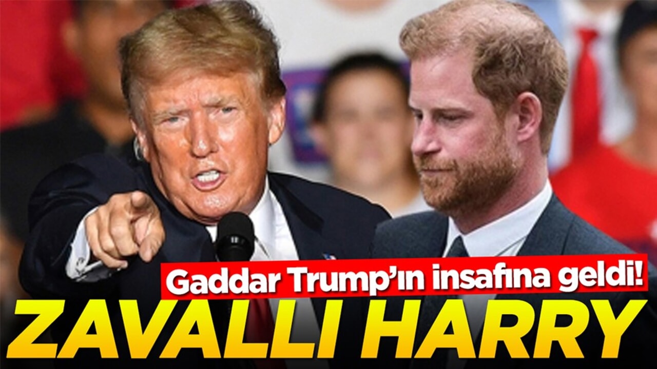 Gaddar Trump’ın insafına geldi! Zavallı Harry