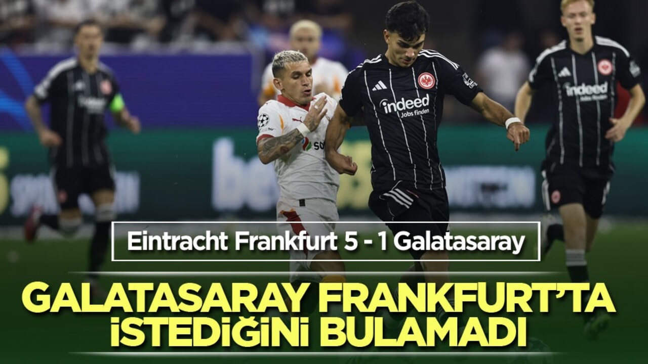 Galatasaray Frankfurt’ta istediğini bulamadı