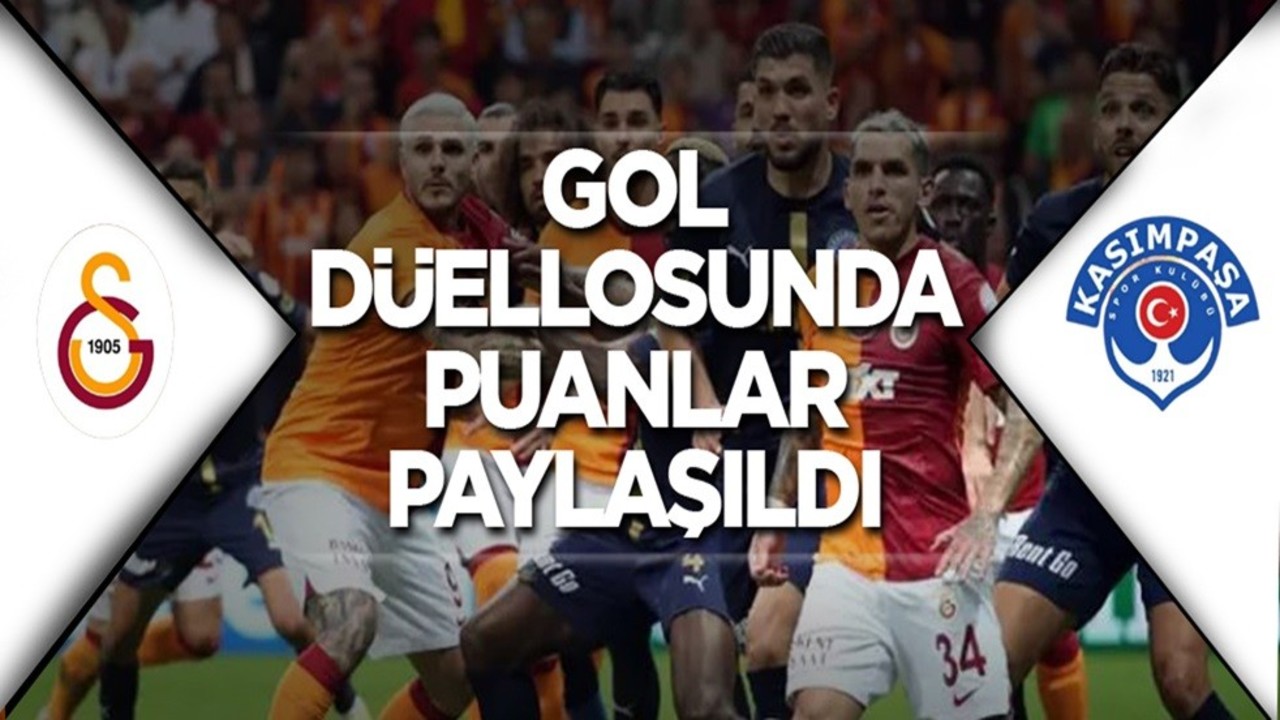 Galatasaray - Kasımpaşa CANLI ANLATIM