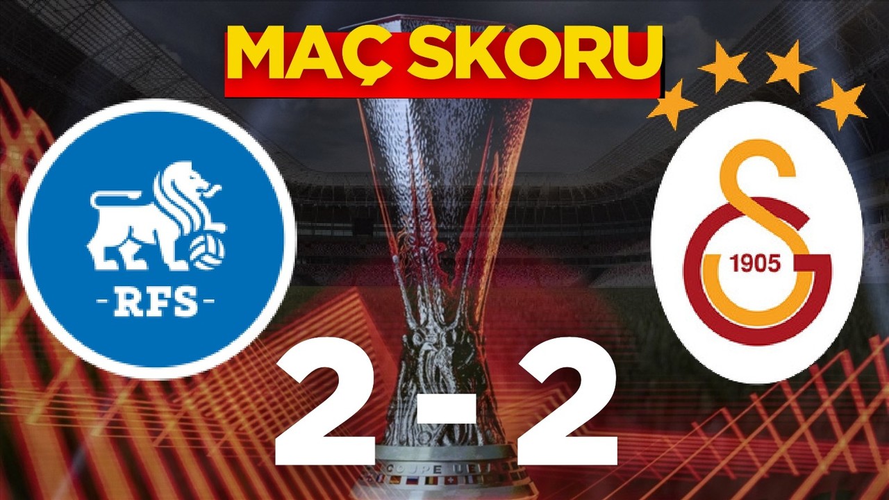 Galatasaray, RFS karşısında berabere kaldı