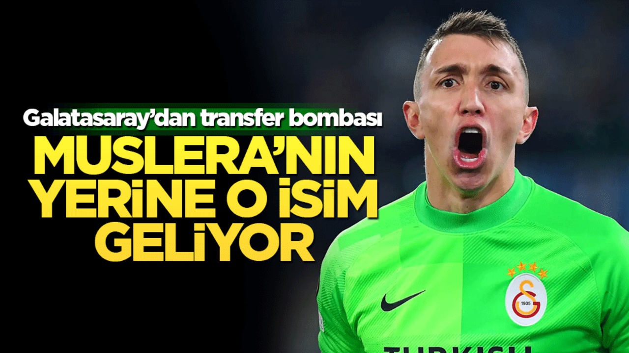 Galatasaray'dan transfer bombası! Muslera'nın yerine o isim geliyor