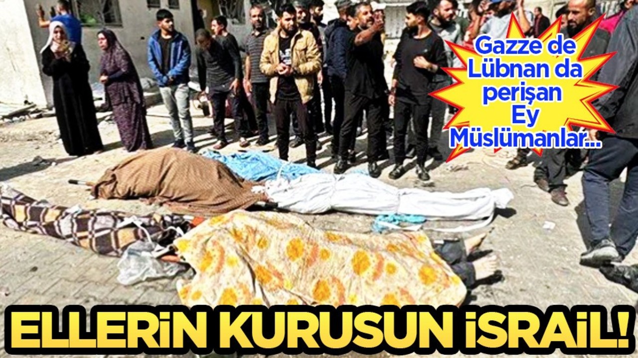 Gazze ve Lübnan'a bombardıman sonrası: İsrail'e Lübnan'dan füze saldırısı! Sivil kayıplar artıyor