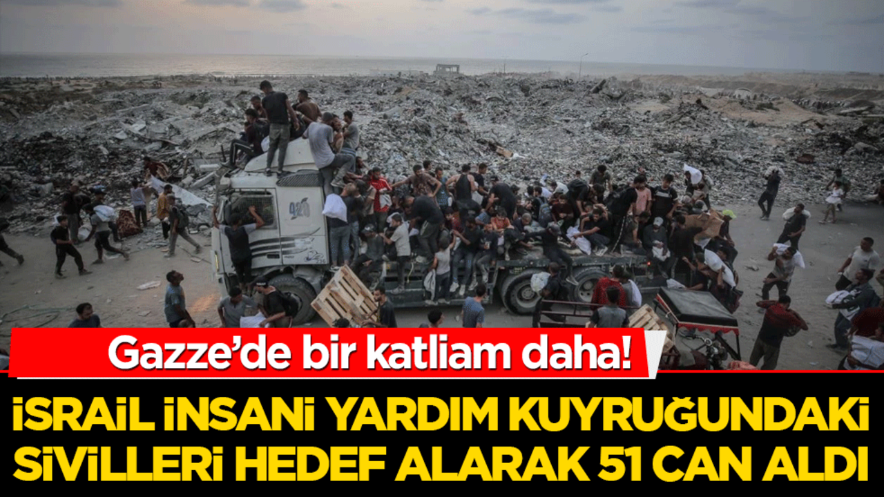 Gazze’de bir katliam daha! İsrail insani yardım kuyruğundaki sivilleri hedef aldı!